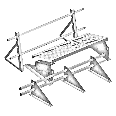 Элементы безопасности кровли